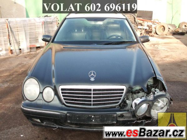 Mercedes E210  2.7CDI náhradní díly – fotografie 1