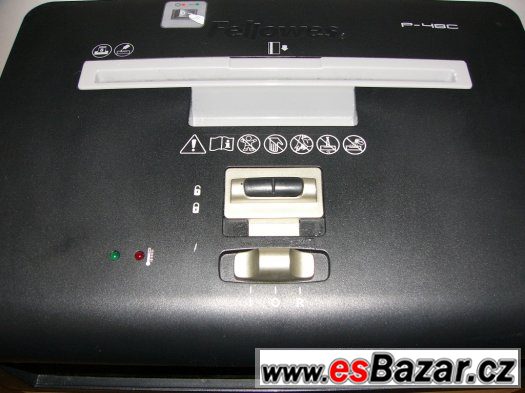 Skartovač FELLOWES P48 C - pěkný stav – fotografie 3