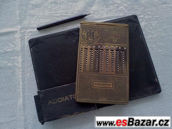 Historická počítačka Addiator – fotografie 2