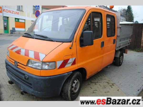 Peugeot Boxer, 2.5D 3 stranný sklápěč – fotografie 2