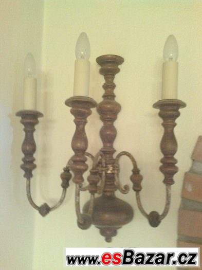 PRODÁM LUSTR + 2 ks LAMPA – fotografie 3