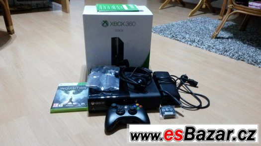 XBOX 360, 500 GB + kinect + hry – fotografie 1