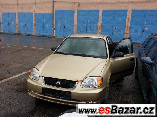 Hyundai accent 1.5 crdi 60 kw D3EA veškeré náhradní díly – fotografie 1