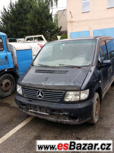 Mercedes benz vito 2 ,2 cdi r.v 2002 veškere nahradní dily – fotografie 1