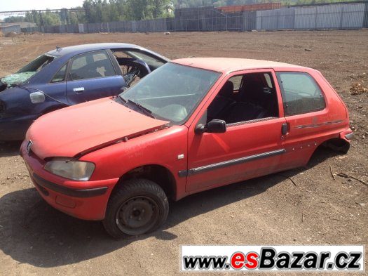 Prodám levně náhradní díly na Peugeot 106 1.2 44kw r.v.2002 – fotografie 1