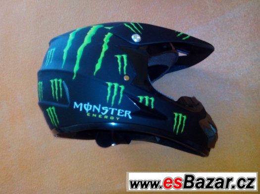 Přilba MONSTER pro DH či moto – fotografie 2