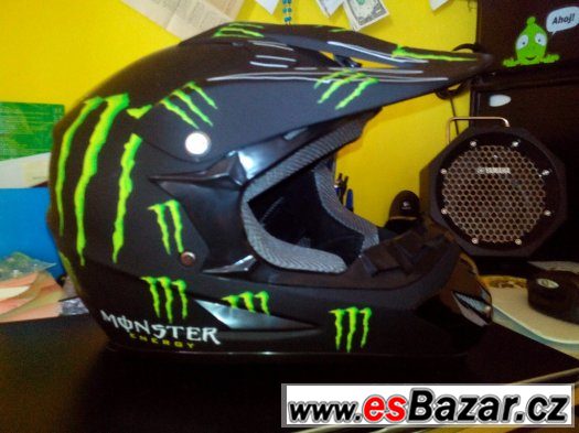 Přilba MONSTER pro DH či moto – fotografie 3