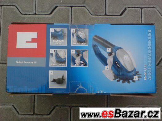 Nůžky na trávu a živý plot - Einhell BG-CC 7,2 Li  - Aku – fotografie 3