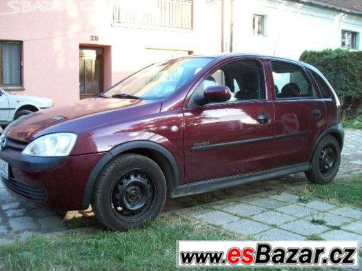 opel corsa c 1,2 16v 55kw ECOTEC CENA  49000KČ – fotografie 3
