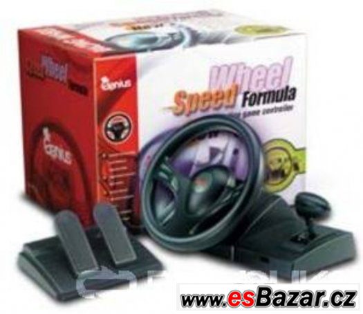 Volant s pedály Genius Wheel Formula – fotografie 1