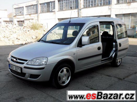 OPEL COMBO CNG KLIMA 2x ŠOUPAČKY CÉBIA TAŽNÉ AL KOLA ODP.DPH – fotografie 1