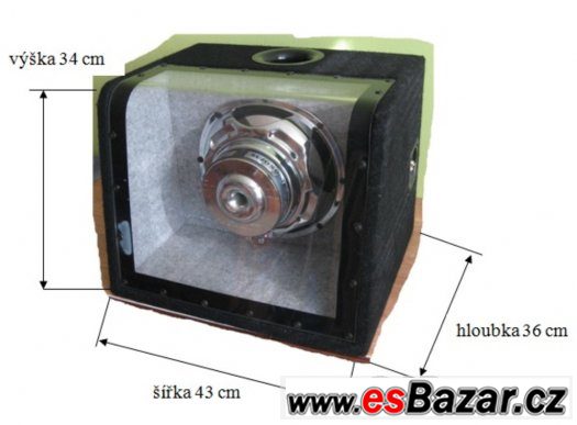 Prodám subwoofer do auta, ozn. AUTOSONIK technology AS.QP 10 – fotografie 2