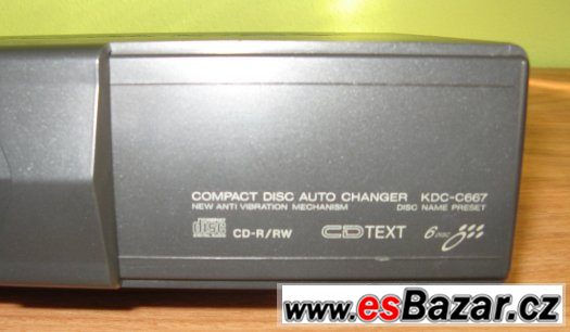 Prodám CD měnič na 6 CD, ozn. KENWOOD, typ KDC-C667 – fotografie 3