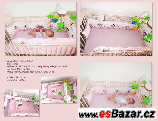mantinel pro miminko s Minnie – fotografie 1