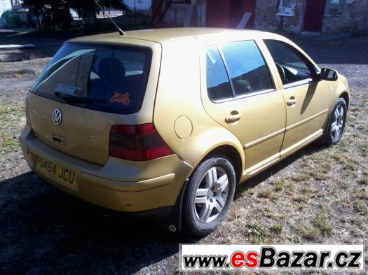 Vw Golf IV 1,9 TDI 81 kw ASV veškeré náhradní díly – fotografie 5