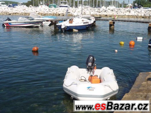 Prodám nafukovací člun  Z RAY 300 a motor TOHATSU – fotografie 3