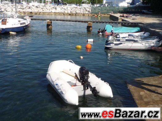 Prodám nafukovací člun  Z RAY 300 a motor TOHATSU – fotografie 4