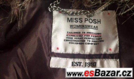 bunda-kožíšek na zip zn.Miss Posh vel.S/M – fotografie 3