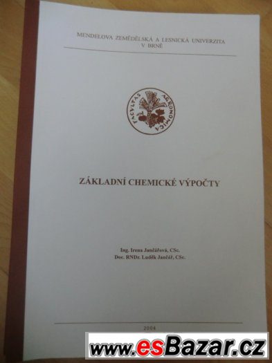 Prodám skripta MZLU Brno – fotografie 3