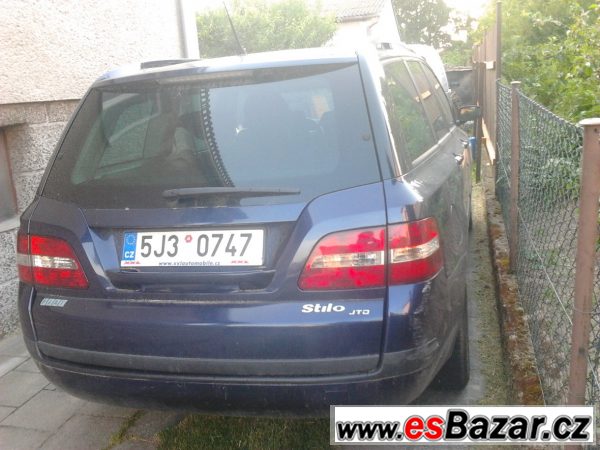 Fiat Stilo 1.9 JTD kombi pěkný – fotografie 2