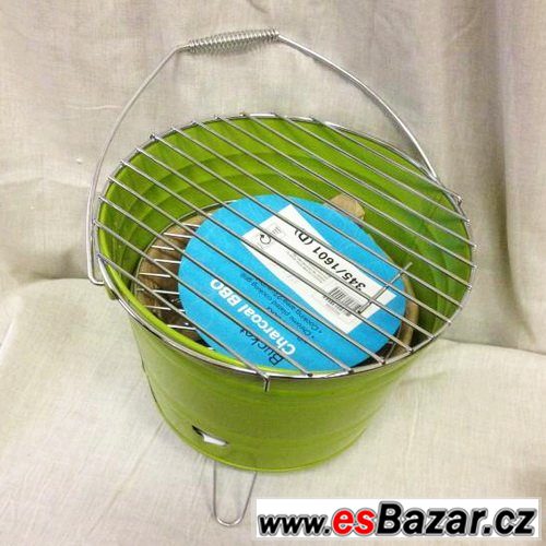 Gril Charcoal Bucket BBQ – nový. – fotografie 2