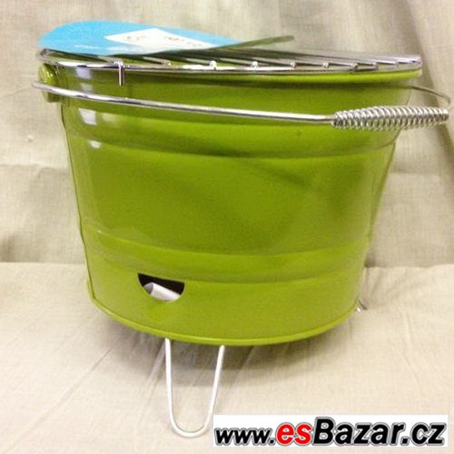 Gril Charcoal Bucket BBQ – nový. – fotografie 3
