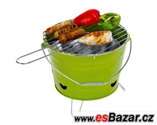 Gril Charcoal Bucket BBQ – nový. – fotografie 4