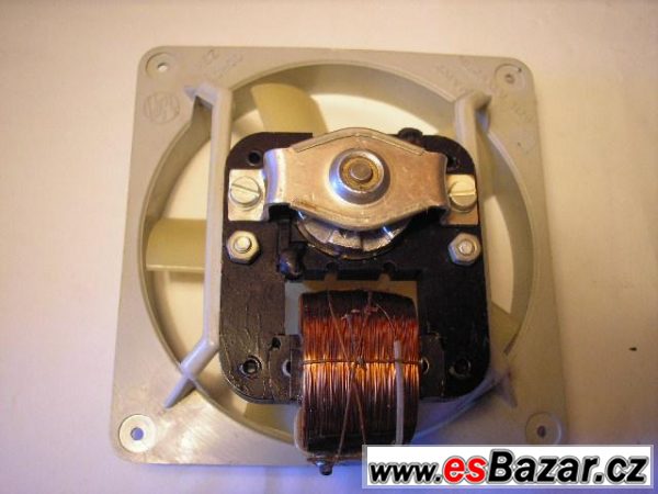 Elektromotorek a ventilátor  – fotografie 5