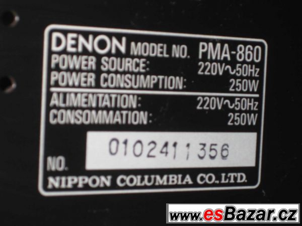 DENON PMA-860 – fotografie 4