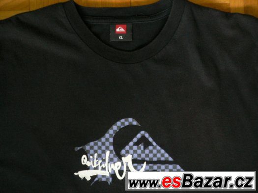 Triko/tričko Quiksilver černé barvy, vel. XL – fotografie 2