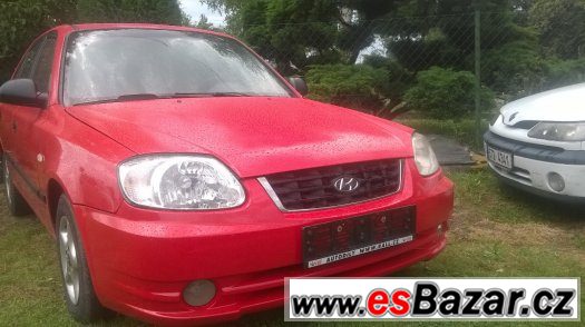 Hyundai Accent 1.3 63.3kW r.v. 2005 – fotografie 2