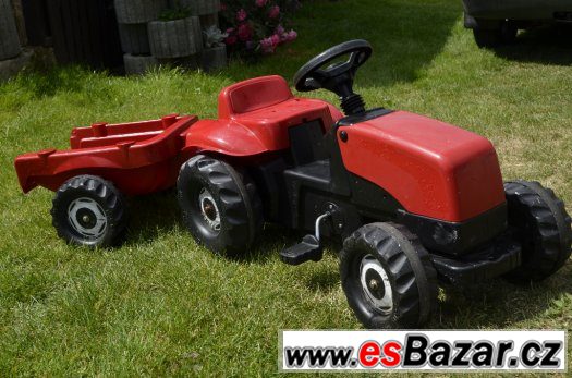 Dětský šlapací traktor, traktůrek. – fotografie 1