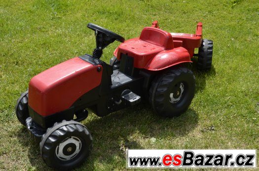 Dětský šlapací traktor, traktůrek. – fotografie 2