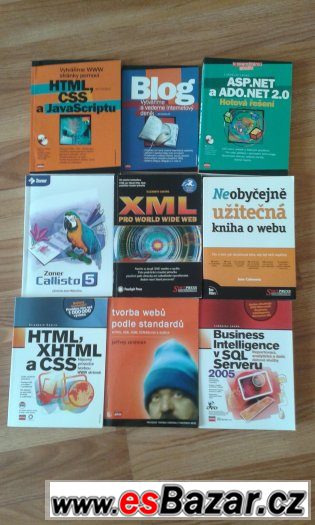 Různá počítačová literatura – fotografie 1