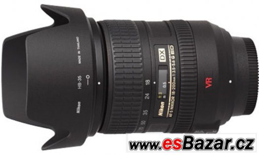 Nikkor AF DX 18-200 mm 1:3.5-5.6 G ED VR – fotografie 1