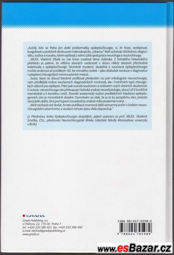 EPILEPTOCHIRURGIE DOSPĚLÝCH – fotografie 2