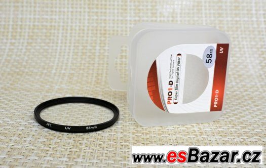 Nový UV filtr 58mm slim – fotografie 1