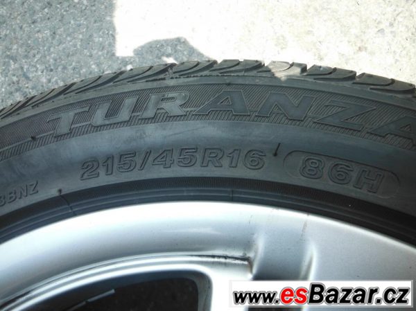 Fabie Seat Al disky pneu 215/45 16 – fotografie 2