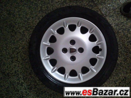 Originál Rover alu kola 15" 4x100 – fotografie 1