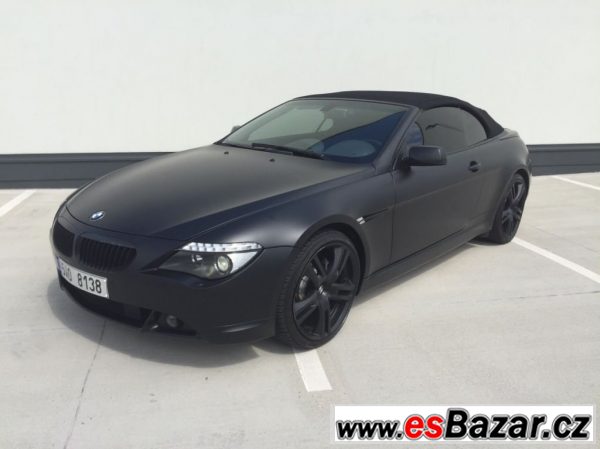 BMW Řada 6, 645 Ci Cabrio NOVÉ CZ !!!, kabriolet, – fotografie 1