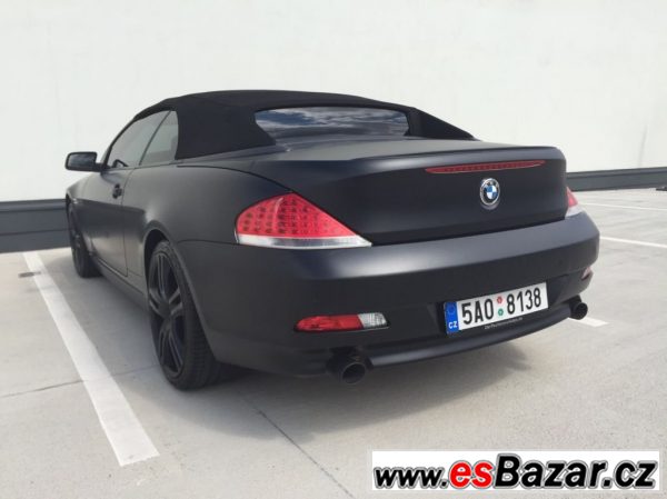 BMW Řada 6, 645 Ci Cabrio NOVÉ CZ !!!, kabriolet, – fotografie 5