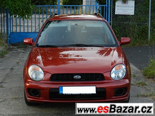 SUBARU IMPREZA 1.6 TS 70kW r.v. 2002 4x4 AWD Klimatizece – fotografie 1