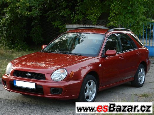 SUBARU IMPREZA 1.6 TS 70kW r.v. 2002 4x4 AWD Klimatizece – fotografie 4