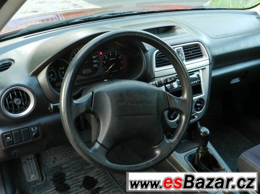 SUBARU IMPREZA 1.6 TS 70kW r.v. 2002 4x4 AWD Klimatizece – fotografie 5