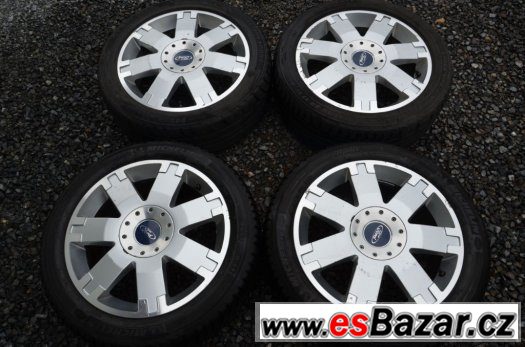 sada Ford ALU kol 17" s obutými Pneu 205/50 ZR17 – fotografie 1