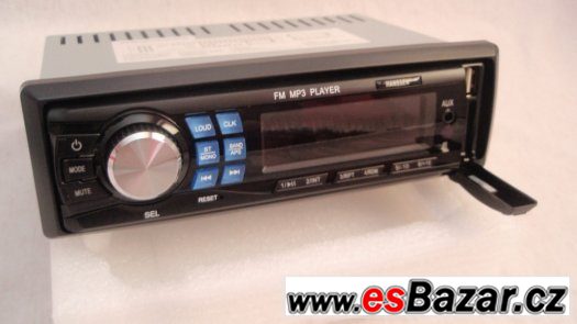 Nové FM autorádio MP3, USB, čtečka SD/MMC, 3,5 jack – fotografie 2