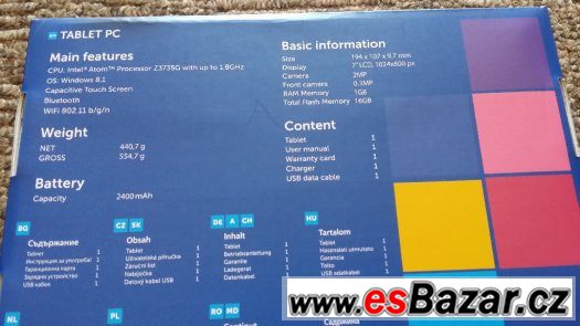 Tablet Allview Wi7 Black 16 GB Windows 8.1 – fotografie 2