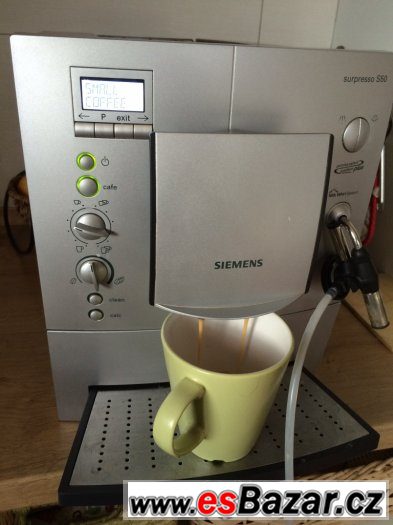 Kávovar Siemens automatický surpresso S50 – fotografie 1