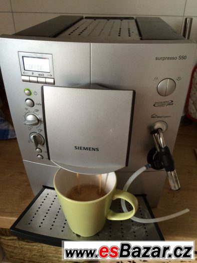 Kávovar Siemens automatický surpresso S50 – fotografie 4
