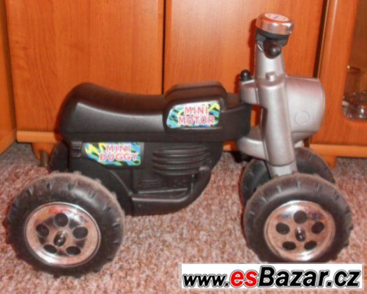 Motorka - odrážedlo, pevný kvalit. plast, PC 550Kč – fotografie 2